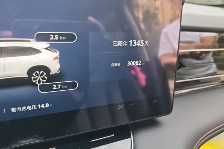Used Roewe RX5 New Energy 2023 eRX5 Super Hybrid Prestige Edition Odometer Close Up