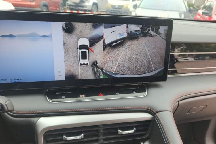 Used Roewe RX5 New Energy 2023 eRX5 Super Hybrid Prestige Edition Audio And AC Panel