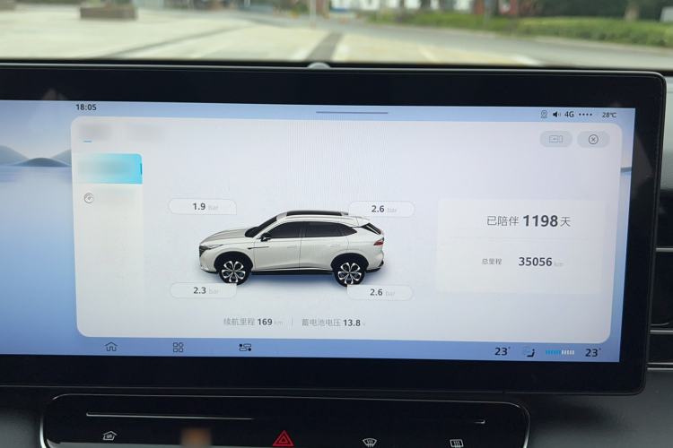 Used Roewe RX5 New Energy 2023 eRX5 Super Hybrid Prestige Edition Instrument Cluster