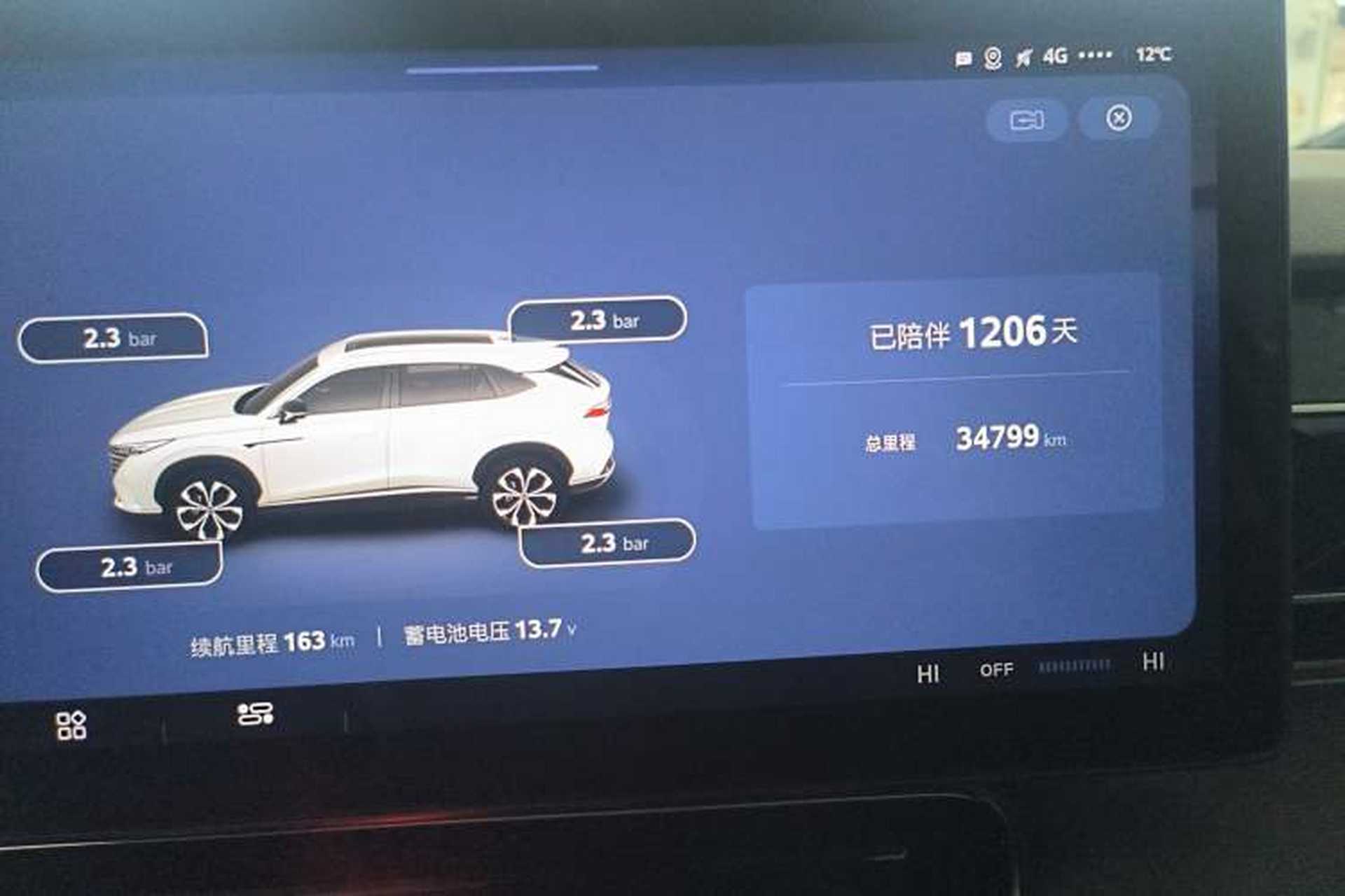 Used Roewe RX5 New Energy 2023 eRX5 Super Hybrid Prestige Edition Instrument Cluster