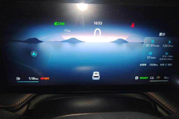 Used Roewe RX5 New Energy 2023 eRX5 Super Hybrid Premium Edition Instrument Cluster