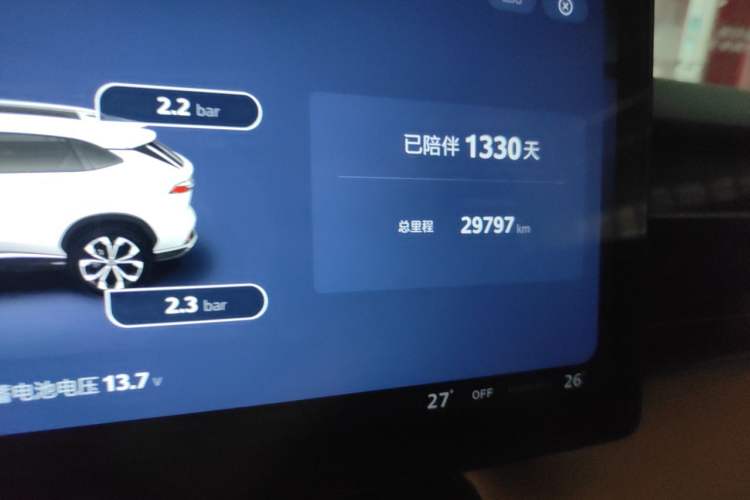 Used Roewe RX5 New Energy 2023 eRX5 Super Hybrid Prestige Edition Odometer Close Up