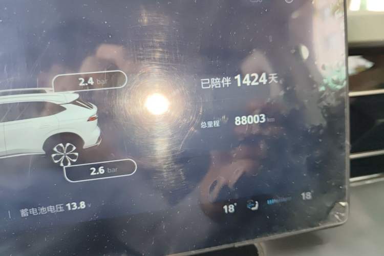 Used Roewe RX5 New Energy 2023 eRX5 Super Hybrid Prestige Edition Odometer Close Up