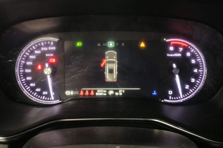 Used Roewe RX8 2018 30T Smart Connectivity Two-Wheel Drive Flagship Edition Instrument Cluster