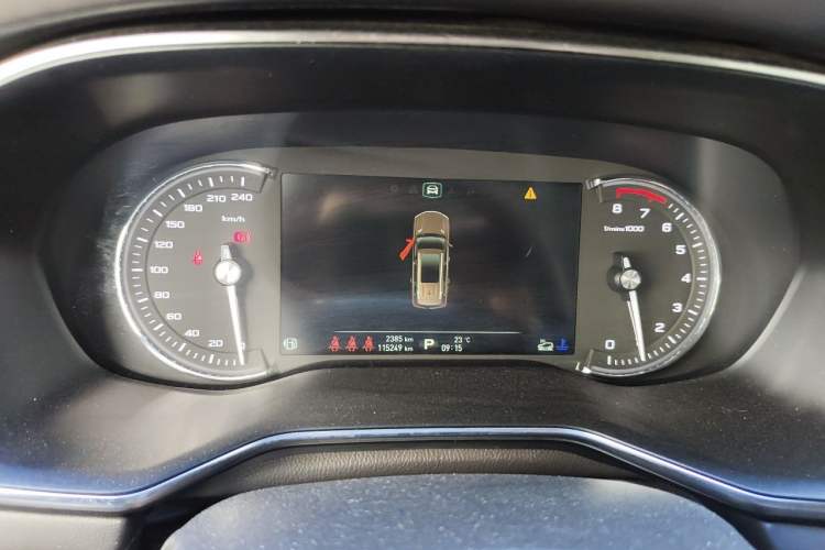 Used Roewe RX8 2018 30T Smart Connectivity Four-Wheel Drive Flagship Edition Instrument Cluster