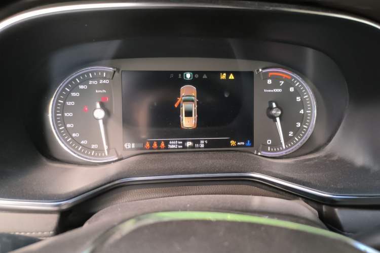 Used Roewe RX8 2018 30T Smart Connectivity All-Wheel Drive Supreme Edition Instrument Cluster