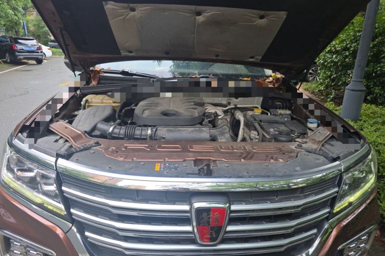Used Roewe RX8 2018 30T Smart Connectivity Four-Wheel Drive Flagship Edition Engine Bay