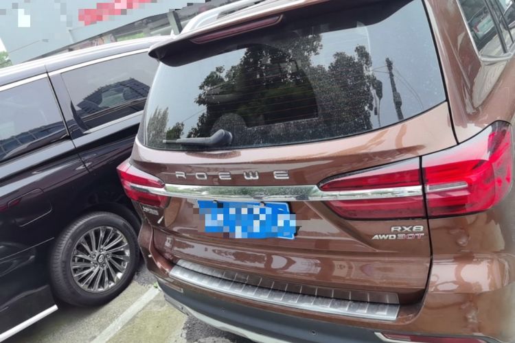 Used Roewe RX8 2018 30T Smart Connectivity All-Wheel Drive Supreme Edition Rear