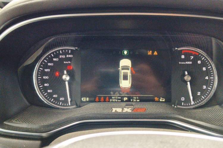 Used Roewe RX8 2018 30T Smart Connectivity All-Wheel Drive Supreme Edition Instrument Cluster