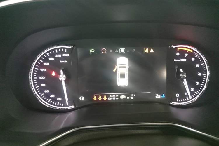 Used Roewe RX8 2018 30T Smart Connectivity All-Wheel Drive Supreme Edition Instrument Cluster