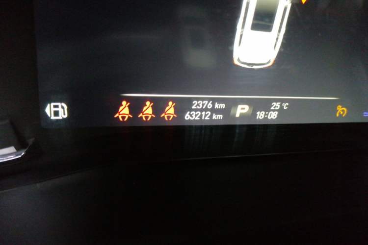 Used Roewe RX8 2018 30T Smart Connectivity Two-Wheel Drive Supreme Edition Odometer Close Up