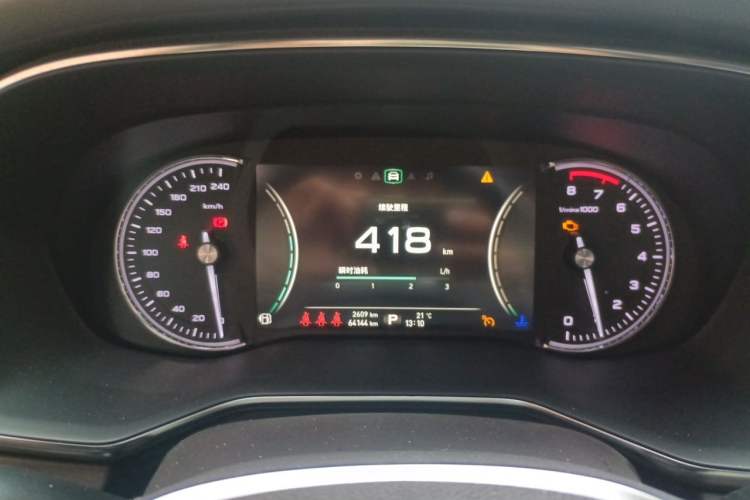 Used Roewe RX8 2019 30T Smart Connectivity Two-Wheel Drive Supreme Flagship Edition Instrument Cluster
