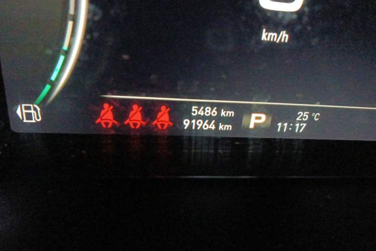 Used Roewe RX8 2019 30T Smart Connectivity Two-Wheel Drive Supreme Flagship Edition Odometer Close Up