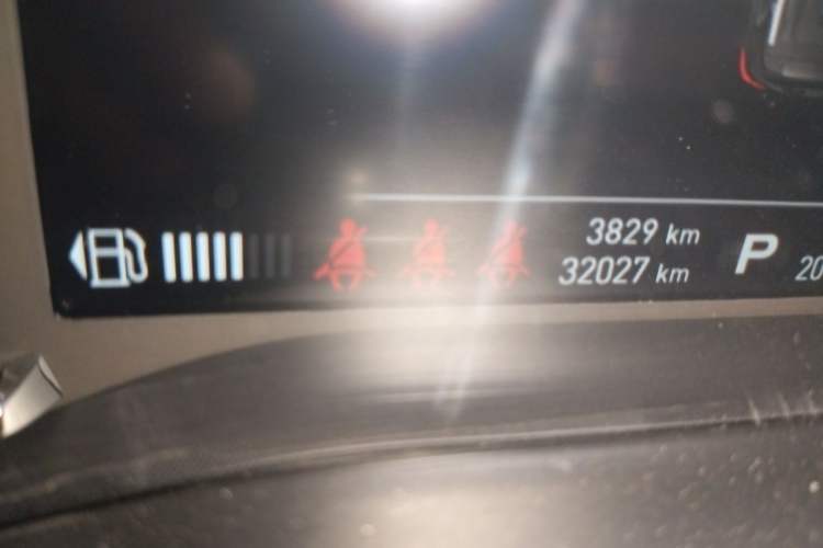 Used Roewe RX8 2019 30T Smart Connectivity Two-Wheel Drive Supreme Flagship Edition Odometer Close Up