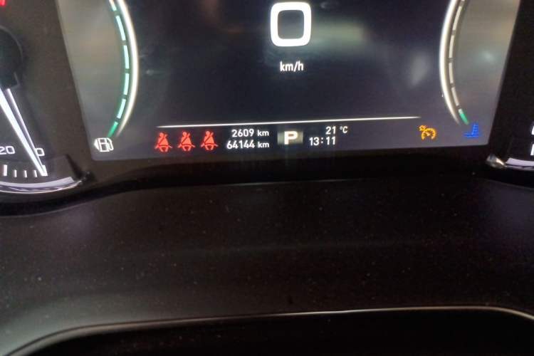 Used Roewe RX8 2019 30T Smart Connectivity Two-Wheel Drive Supreme Flagship Edition Odometer Close Up
