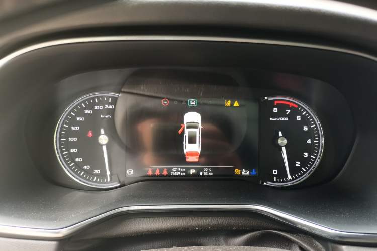 Used Roewe RX8 2019 30T Smart Connectivity All-Wheel Drive Supreme Edition Instrument Cluster