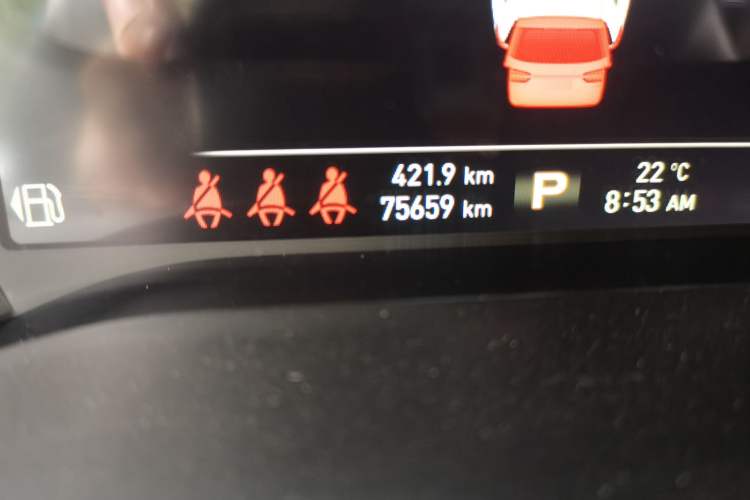 Used Roewe RX8 2019 30T Smart Connectivity All-Wheel Drive Supreme Edition Odometer Close Up