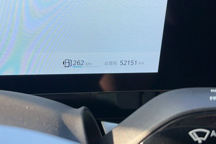 Used Roewe RX9 2023 2.0T Two-Wheel Drive Enjoyment Version Odometer Close Up