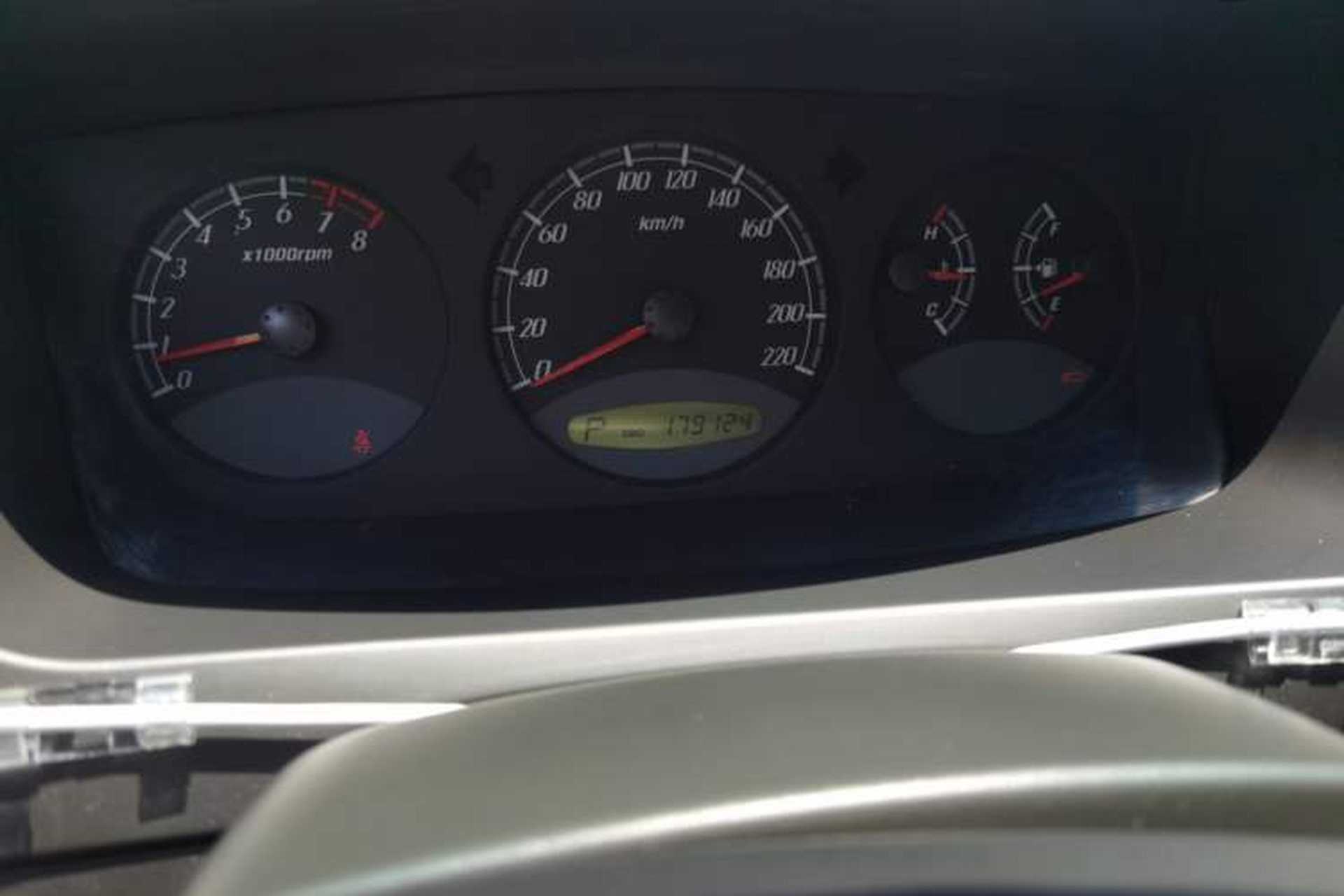 Used Roewe W5 2013 1.8T 4WD Automatic High-End Model Odometer Close Up