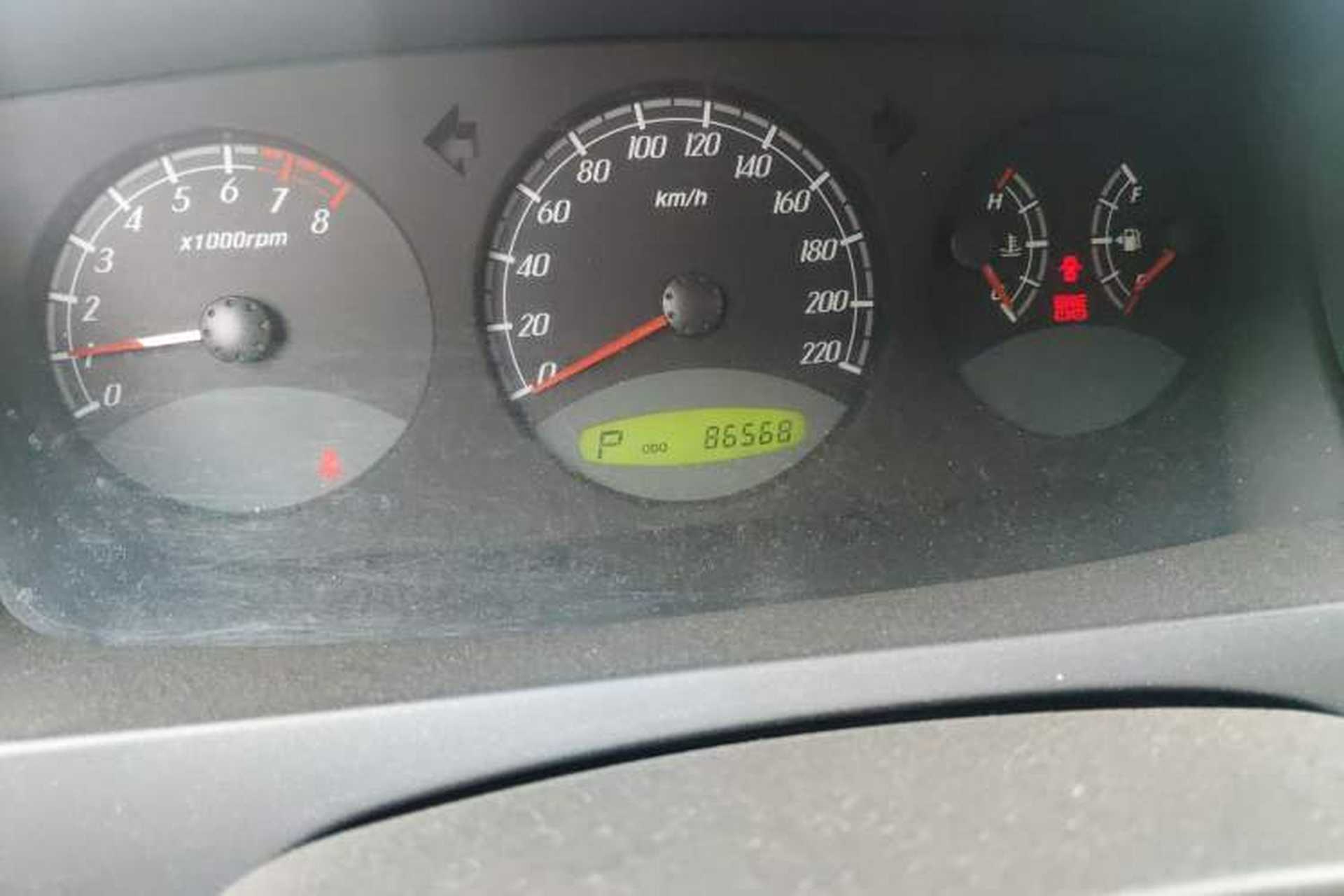Used Roewe W5 2014 1.8T 2WD Automatic Tharu Special Edition Odometer Close Up