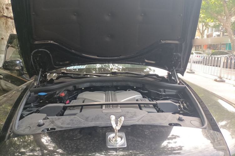 Used Rolls-Royce Cullinan 2020 Black Badge model Engine Bay