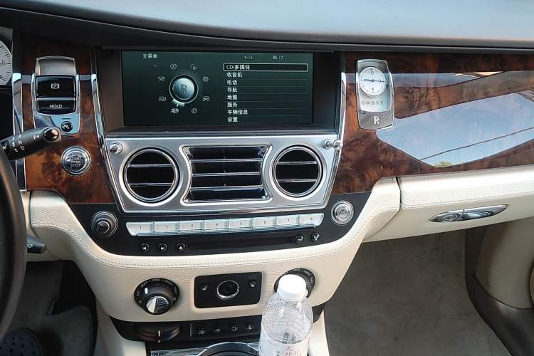 Used Rolls-Royce Ghost 2010 6.6T Standard Edition Audio And AC Panel