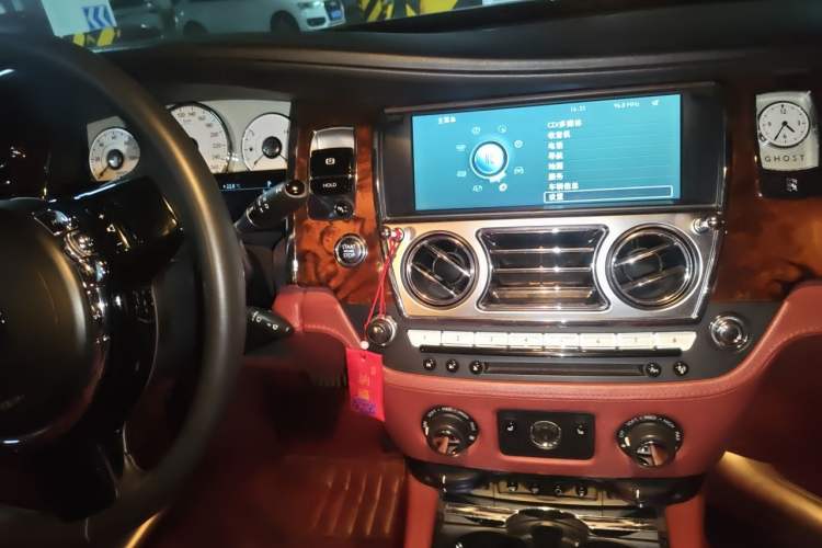 Used Rolls-Royce Ghost 2010 6.6T Standard Edition Audio And AC Panel
