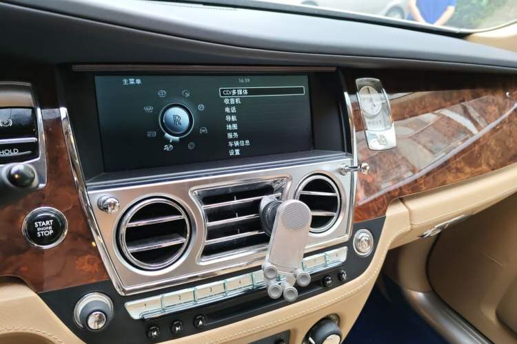 Used Rolls-Royce Ghost 2013 6.6T Art Deco Collection Edition Audio And AC Panel