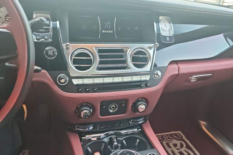 Used Rolls-Royce Ghost 2014 6.6T Extended Version Audio And AC Panel