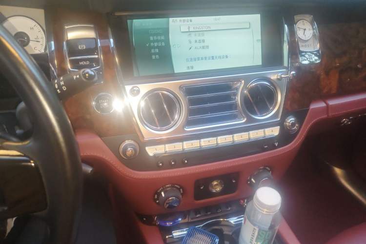 Used Rolls-Royce Ghost 2014 6.6T Extended Version Audio And AC Panel