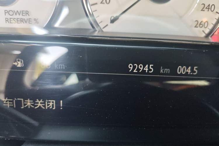 Used Rolls-Royce Ghost 2014 6.6T Extended Version Odometer Close Up