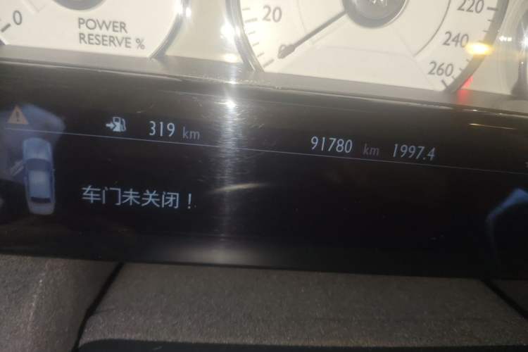 Used Rolls-Royce Ghost 2014 6.6T Extended Version Odometer Close Up