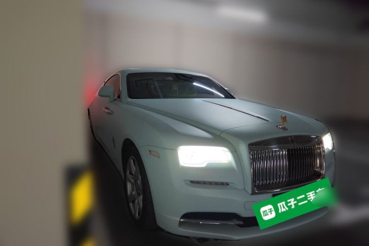 Used Rolls-Royce Wraith 2017 6.6T Black Badge Edition Front Right 45 Deg