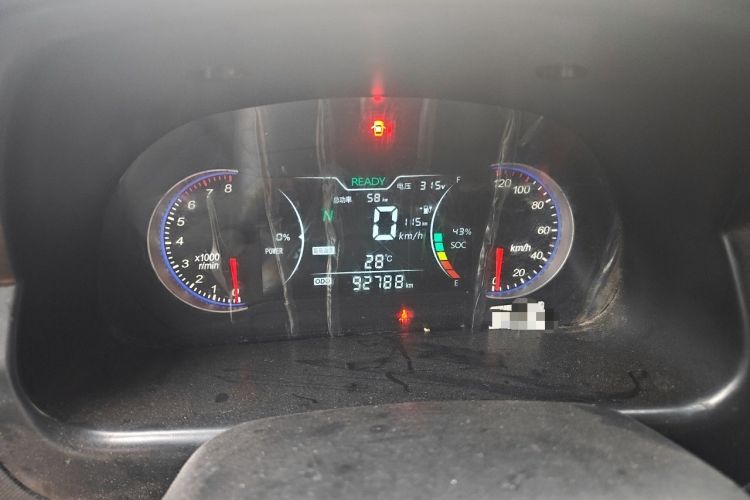 Used Ruichi EC31 2022 Standard Edition Van 38.64 kWh Instrument Cluster