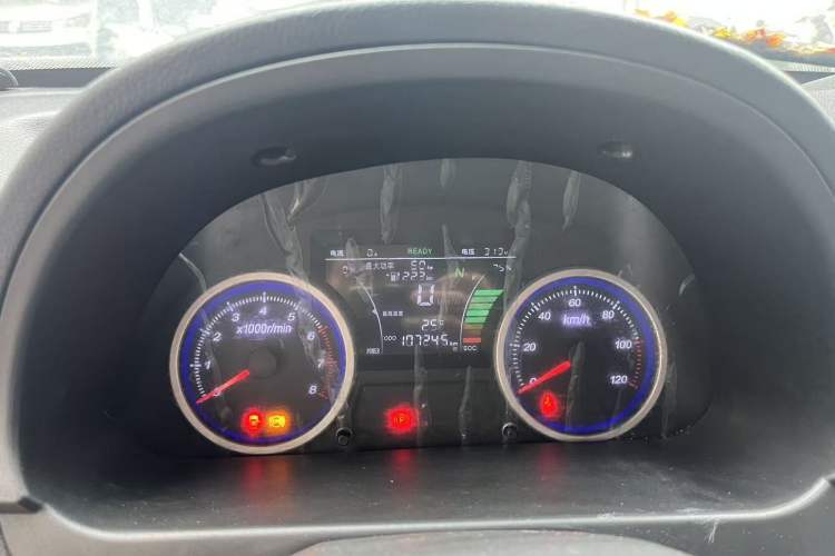 Used Ruichi EC35 2020 EC35 II Standard Edition 38.7 kWh Odometer Close Up
