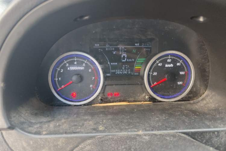 Used Ruichi EC35 2020 EC35 II Standard Edition 38.64 kWh Odometer Close Up