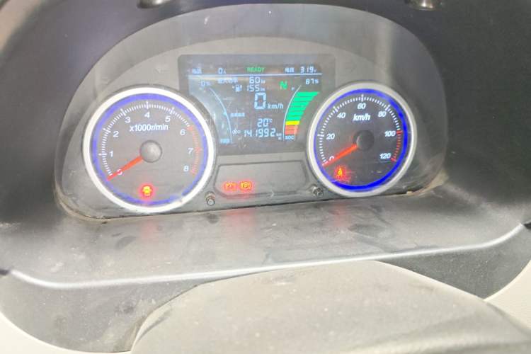Used Ruichi EC35 2021 EC35 II Standard Edition 38.64 kWh Odometer Close Up