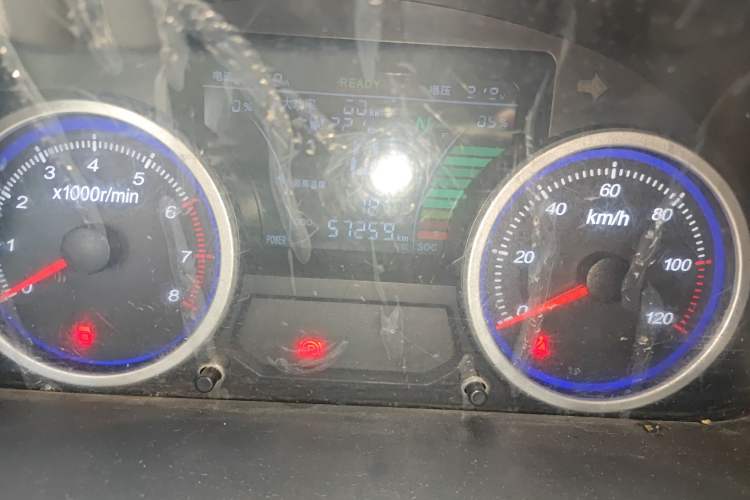 Used Ruichi EC35 2021 EC35 II Standard Edition 38.64 kWh Odometer Close Up