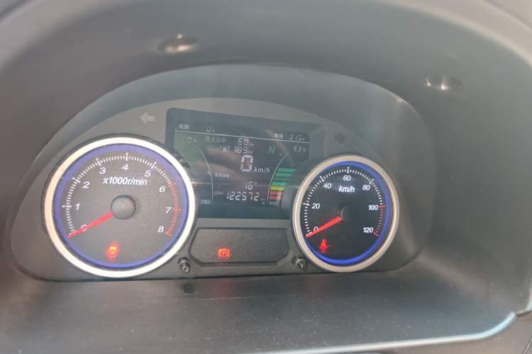 Used Ruichi EC35 2021 EC35 II Standard Edition 38.7 kWh Odometer Close Up