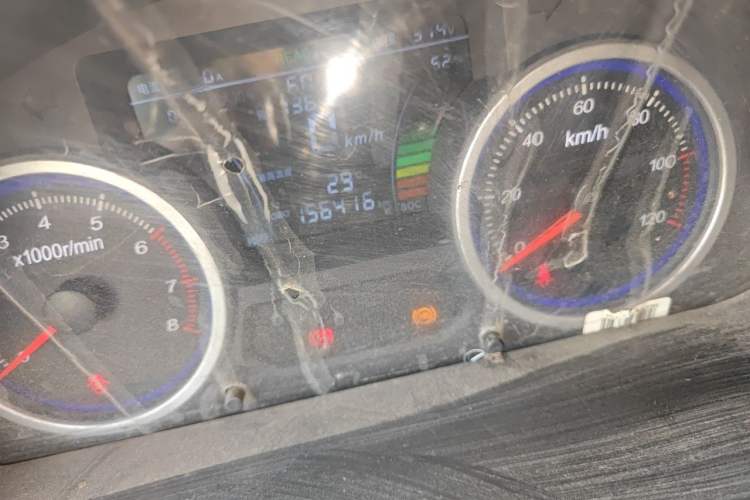 Used Ruichi EC35 2022 EC35 II Standard Edition 38.64 kWh Odometer Close Up