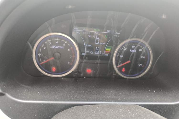 Used Ruichi EC35 2022 EC35 II Standard Edition 39.42 kWh Odometer Close Up