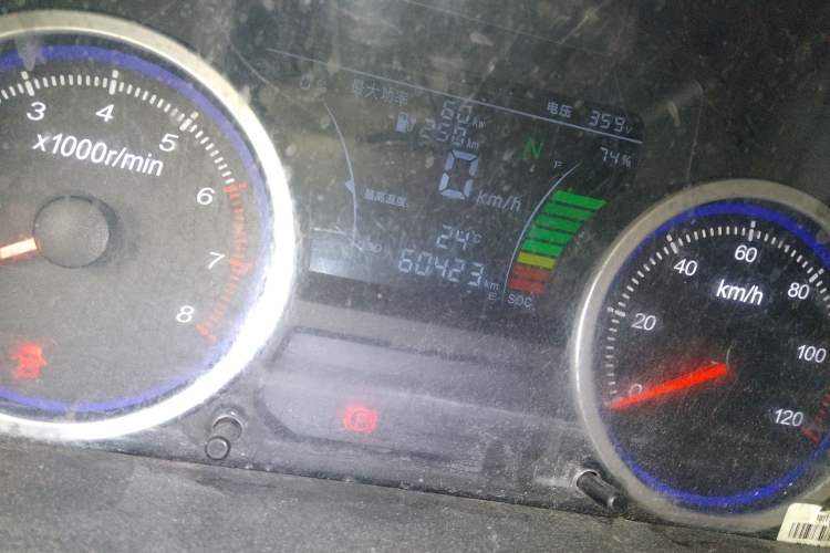Used Ruichi EC35 2023 EC35II Standard Edition - EVE Odometer Close Up