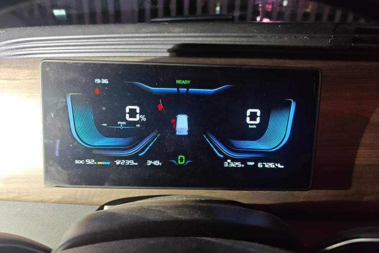 Used Ruichi EC75 2025 Smart Drive Edition Pioneer Type I 41.85 kWh Instrument Cluster