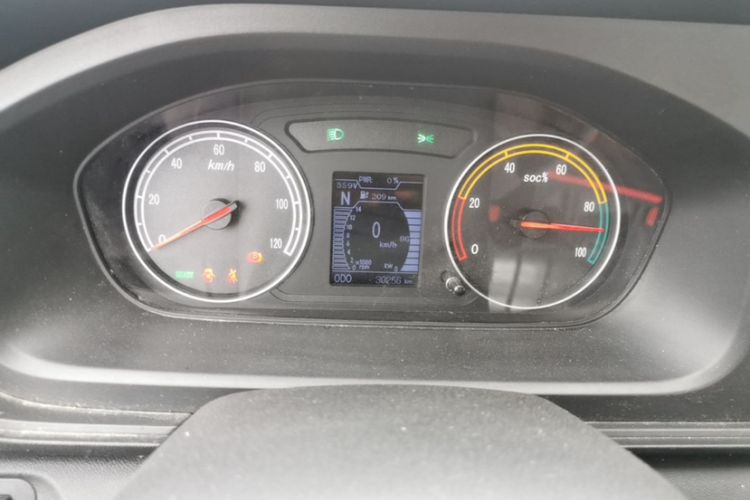 Used Ruichi ED71 2022 ED71 Cargo Pioneer Model I Odometer Close Up