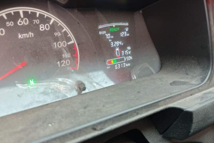 Used Ruichi ED75 2023 Standard Edition Odometer Close Up