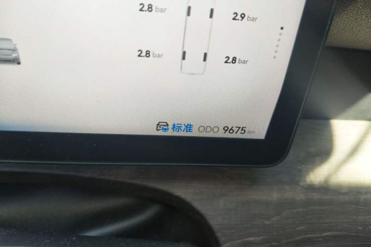 Used Ruichi R5 2025 Model Passenger Vehicle Smart Driving Ultra-Charging Edition, Pioneer Type I Odometer Close Up