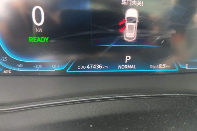 Used Ruichi S513 2020 Zhihao Model Odometer Close Up