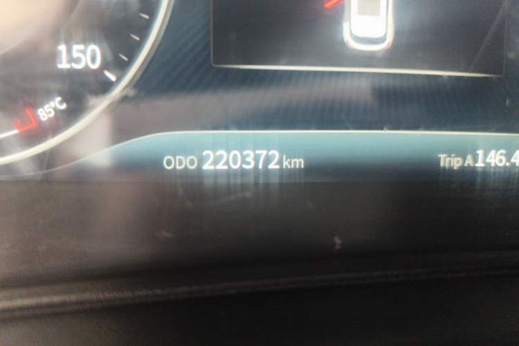Used Ruichi S513 2020 Zhihao Model Odometer Close Up
