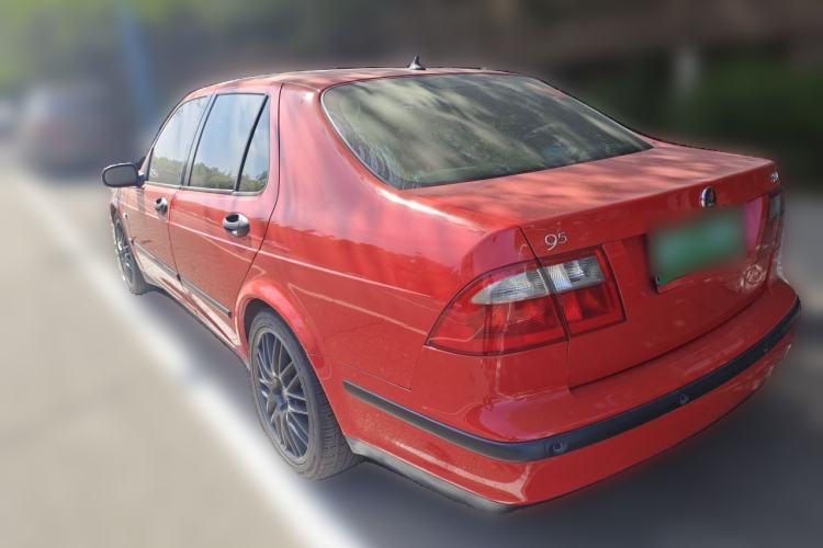 Used SAAB 9-5 2004 2.3T AERO Rear Left 45 Deg