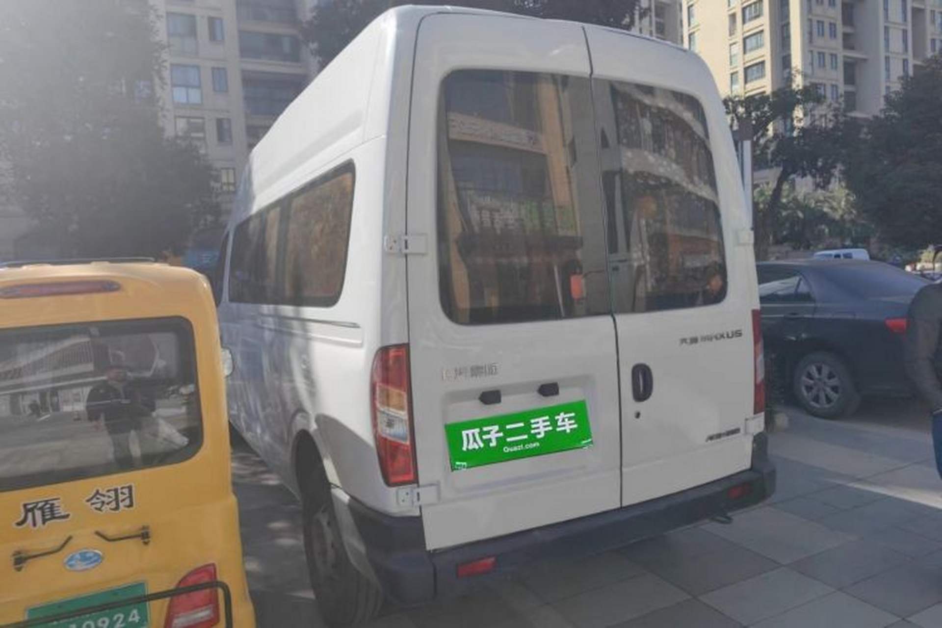 Used SAIC MAXUS 2016 2.5T Manual Aoyuntong National V Long Wheelbase High-Roof 7-Seater Rear Left 45 Deg